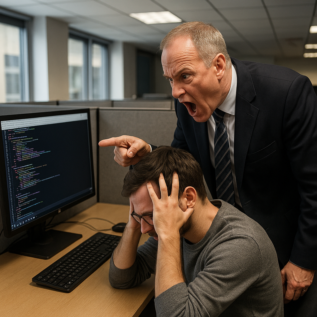 ¿Por qué los jefes creen que el código se hace más rápido si estás en una oficina incómoda?