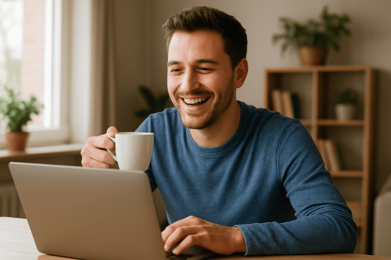¿Por qué son más felices quienes trabajan desde casa?