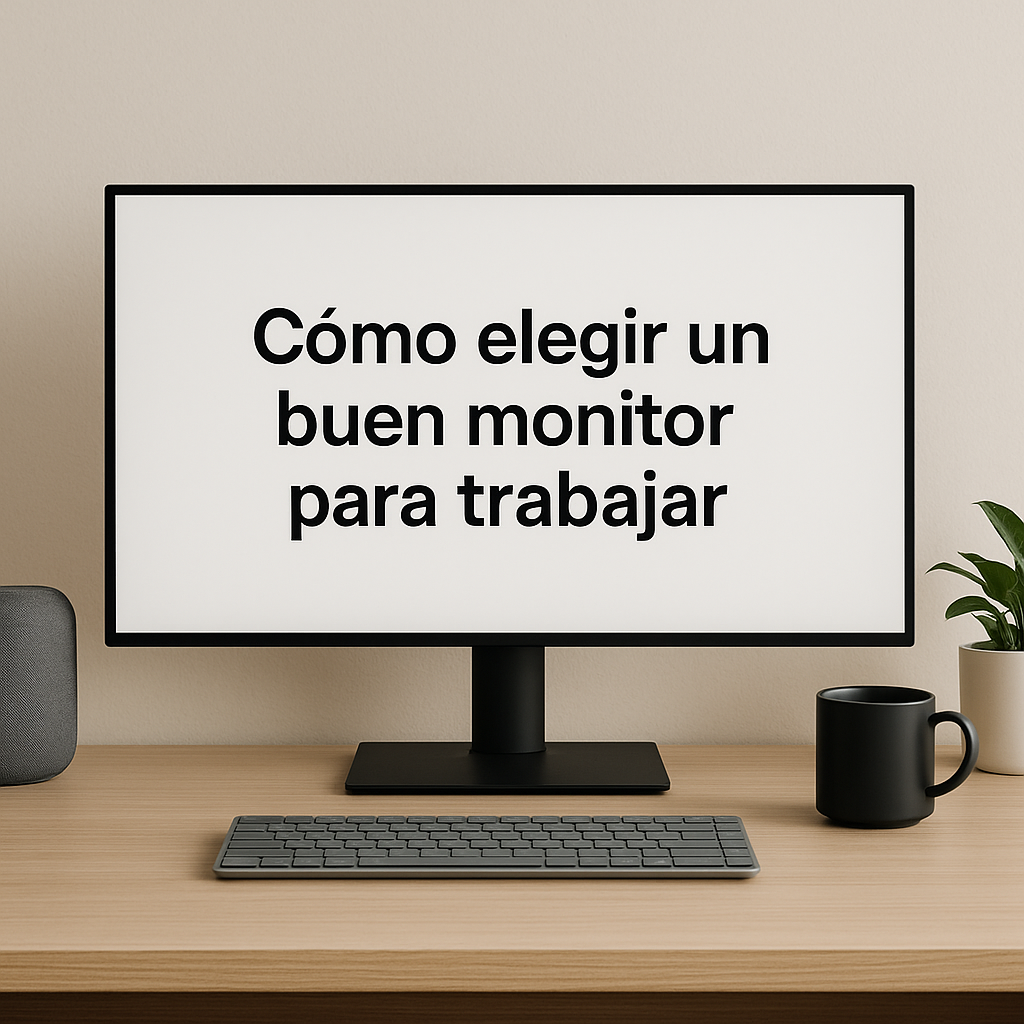 Cómo elegir un buen monitor para trabajar: mi guía personal